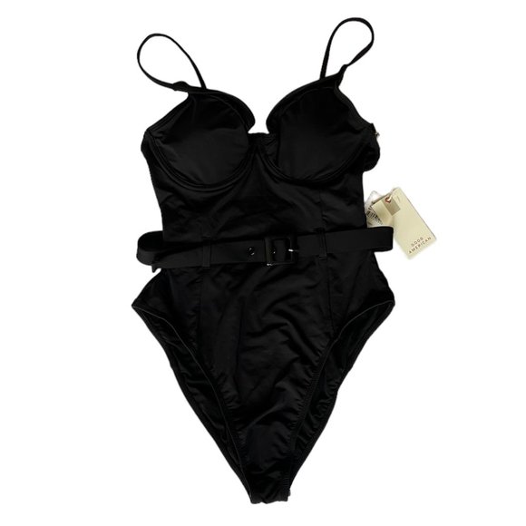 Good American Showoff Black One Piece Swimsuit Black - Picture 10 of 13